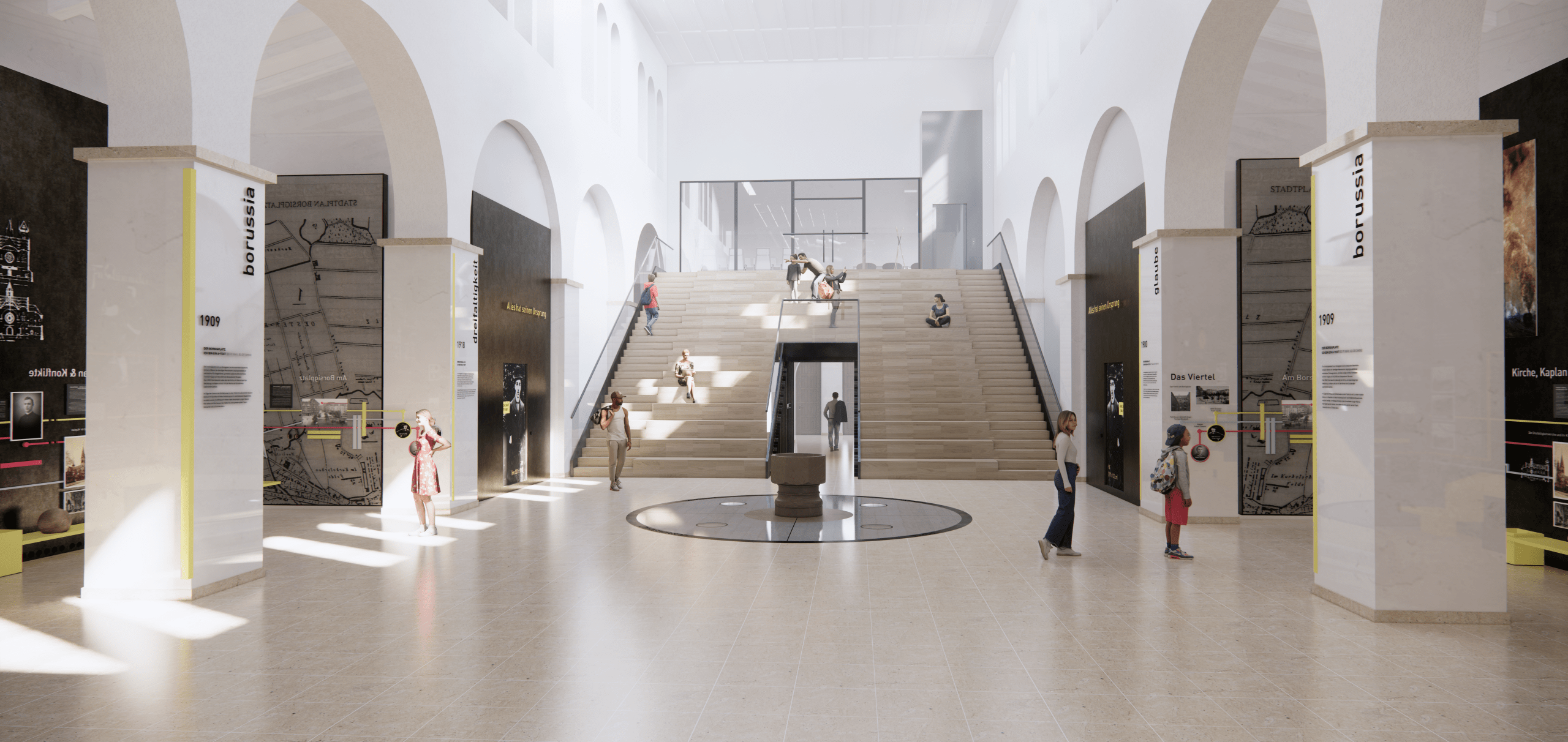 BVB-Gründerkirche – Community-Center, Marke und Ausstellung